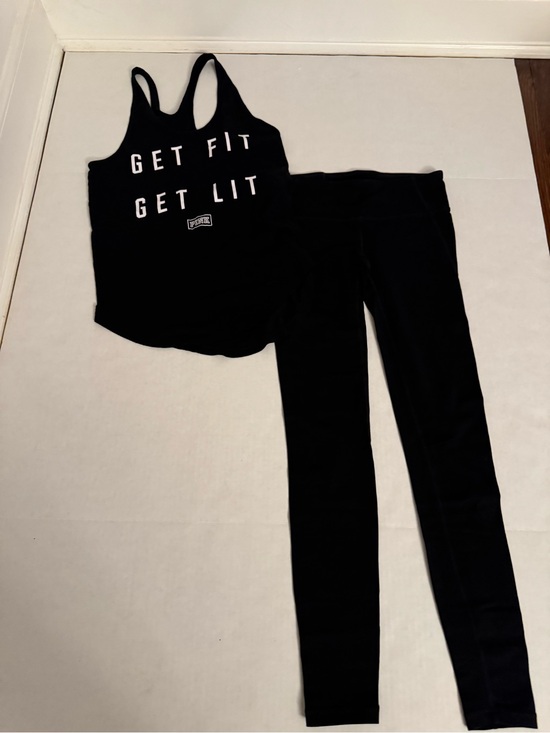 PINK Victoria's Secret Other - Victoria’s Secret PINK Tank + GapFit Leggings Workout Set - Size XS